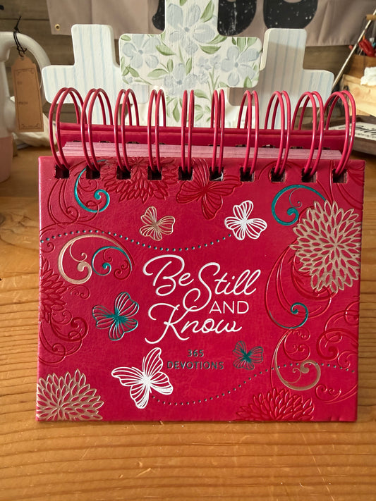 “Be Still and Know” Daily Devotional Book