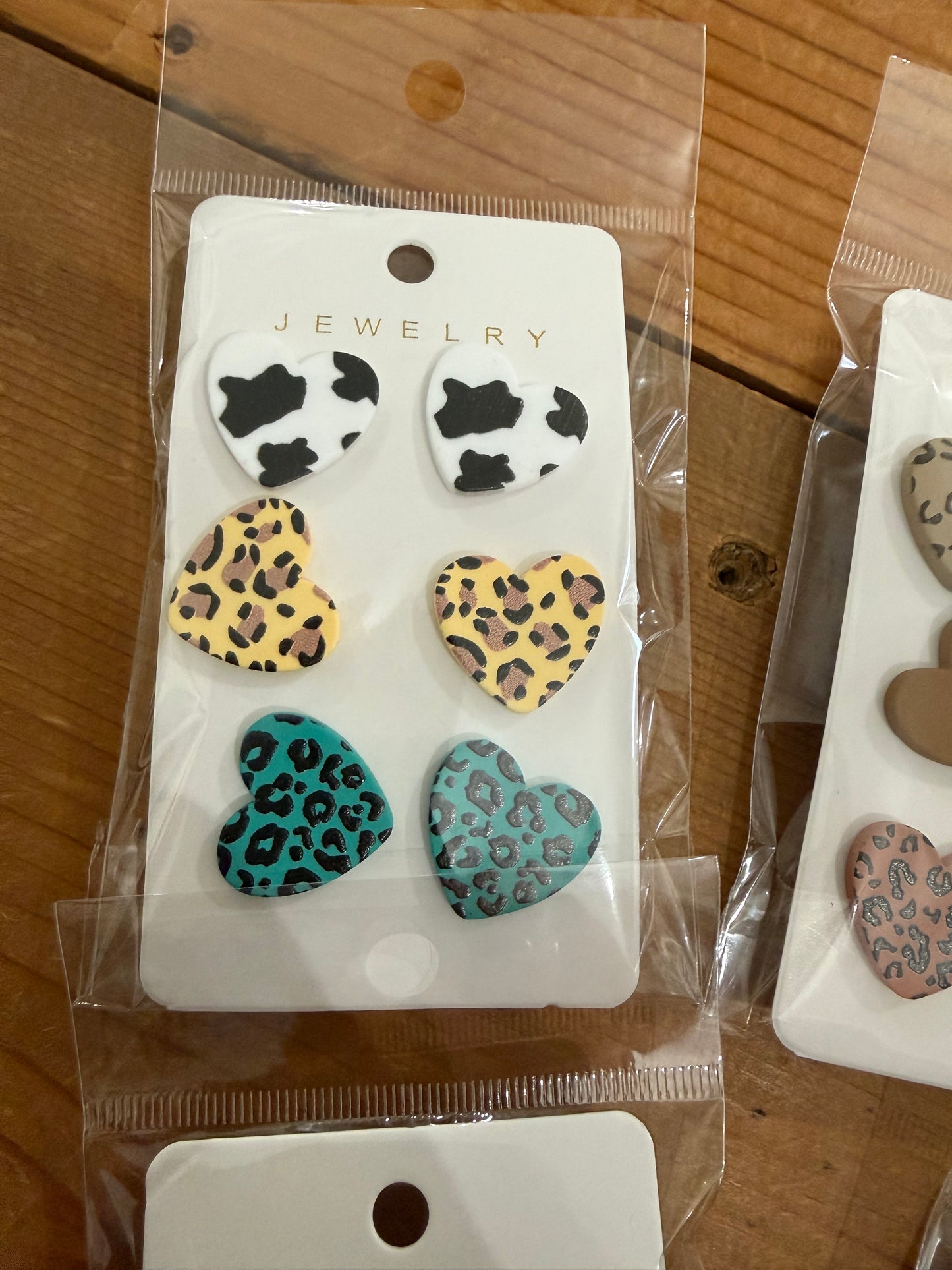Clay Heart Earrings