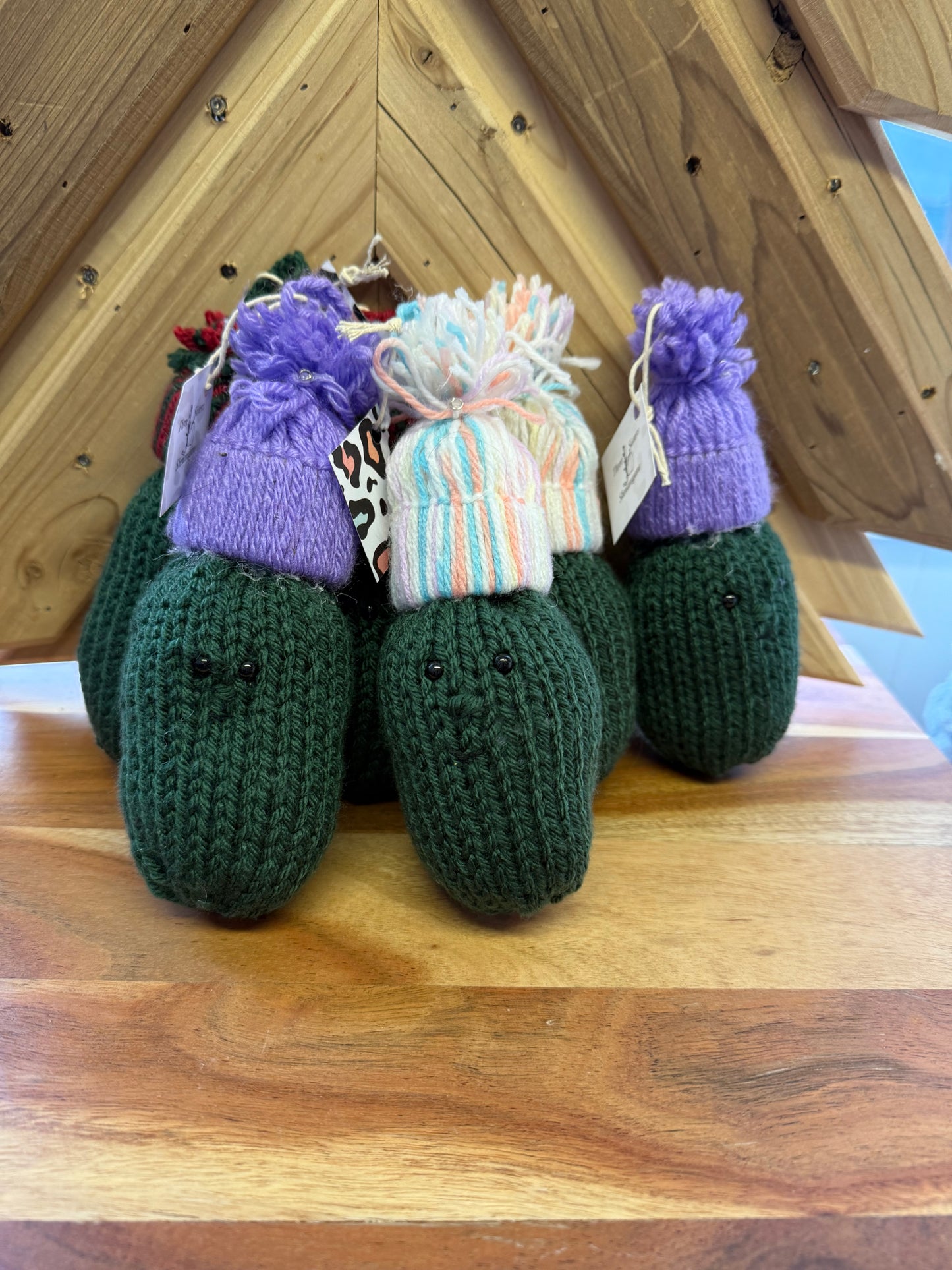 Christmas Handknit “Hide the Pickles”