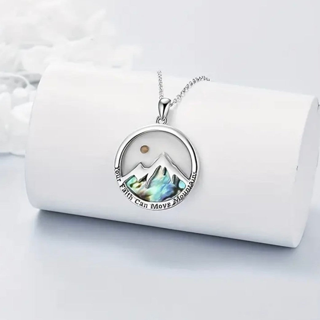 Elegant Mustard Seed Faith Stainless Steel Necklace
