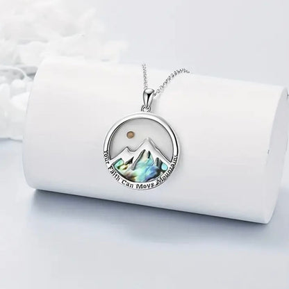 Elegant Mustard Seed Faith Stainless Steel Necklace