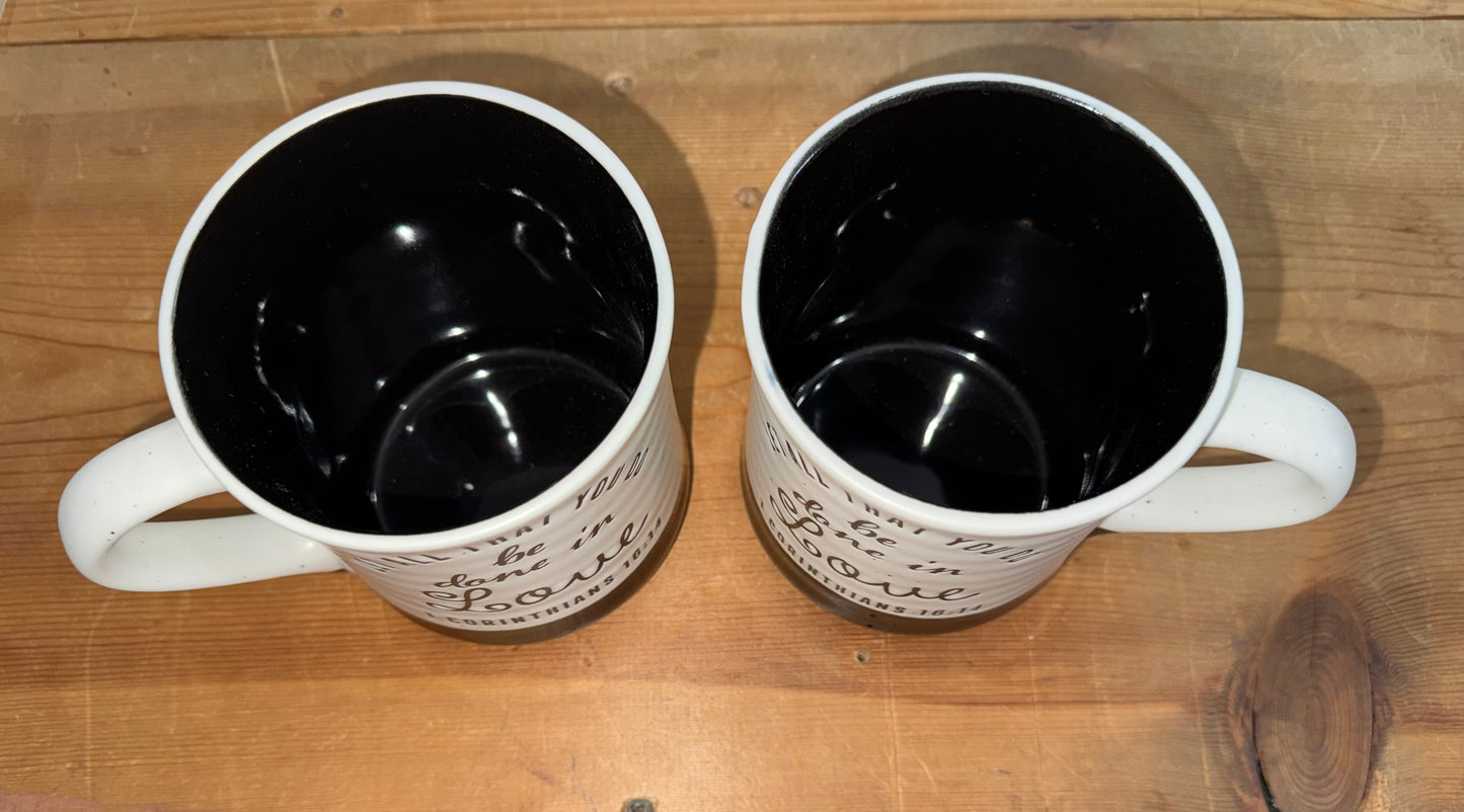 Let All That You Do Large Coffee Cup