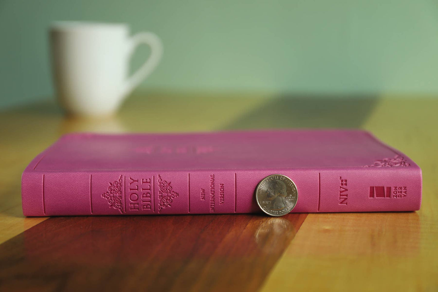 NIV Value Thinline Bible Leathersoft Pink