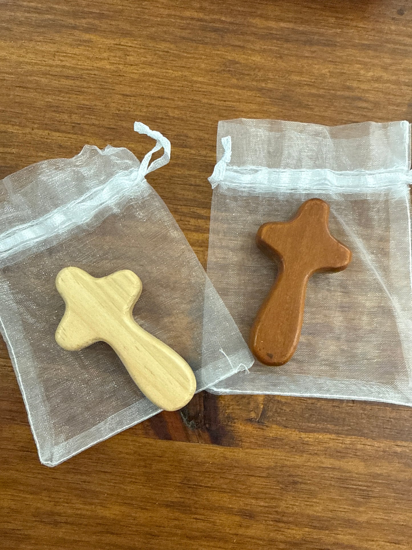 Handheld Wooden Prayer Cross