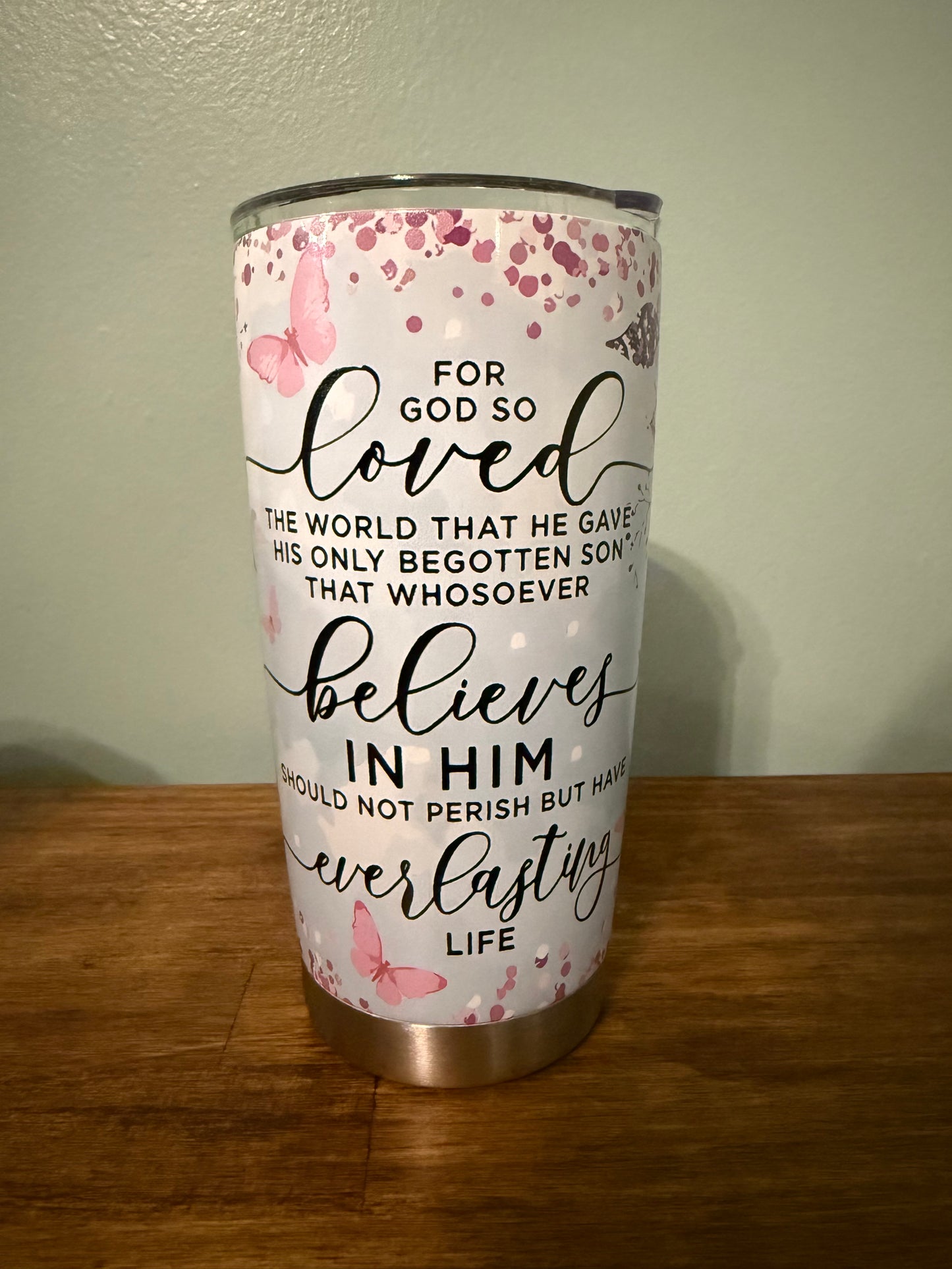 For God So Loved Tumbler