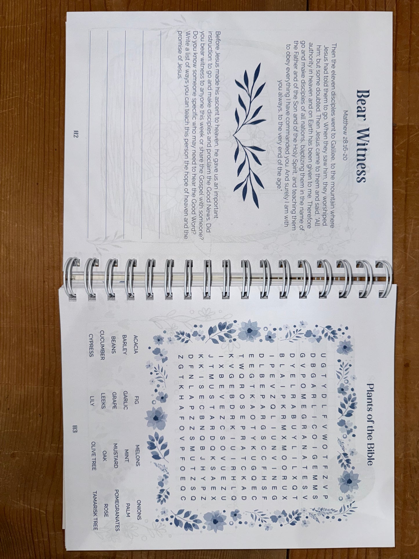 Spiral Devotional Puzzle Journal