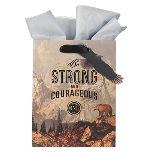 Gift Bag MD Strong & Courageous Josh. 1:9