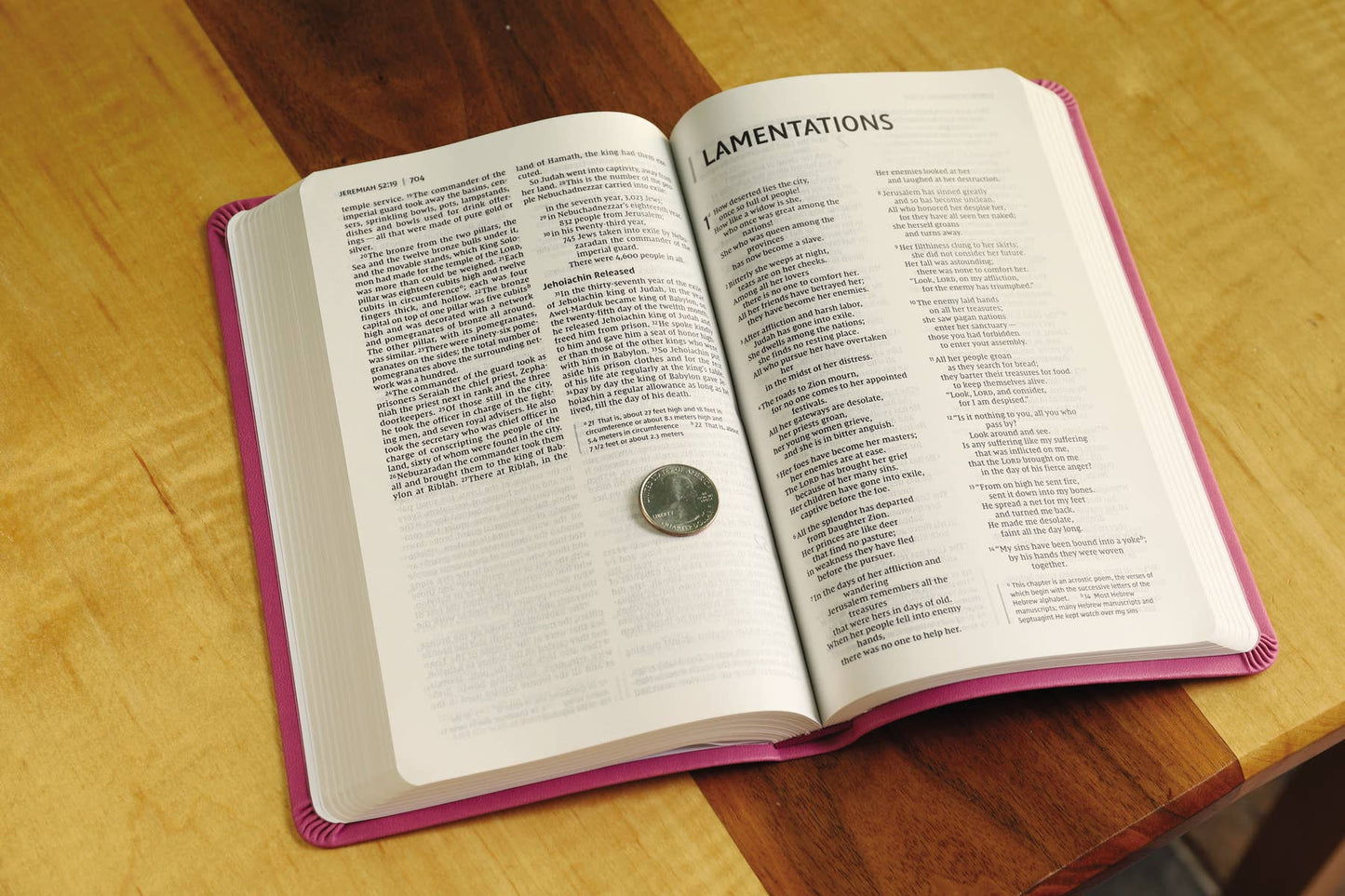 NIV Value Thinline Bible Leathersoft Pink