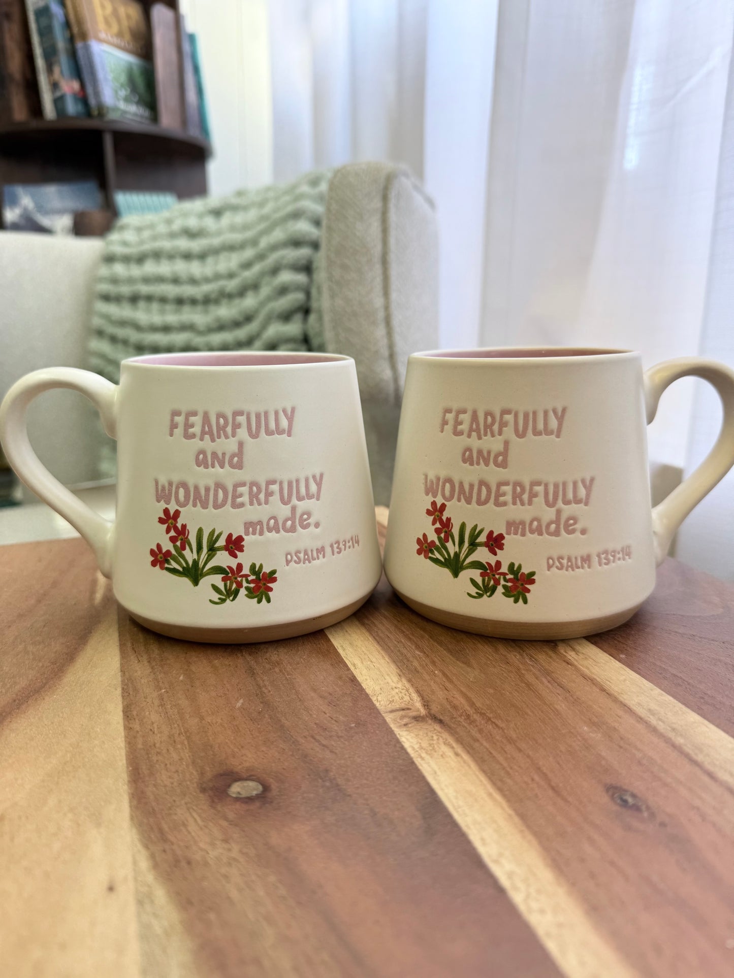 “Fearfully and Wonderfully Made” Ceramic Coffee Cup