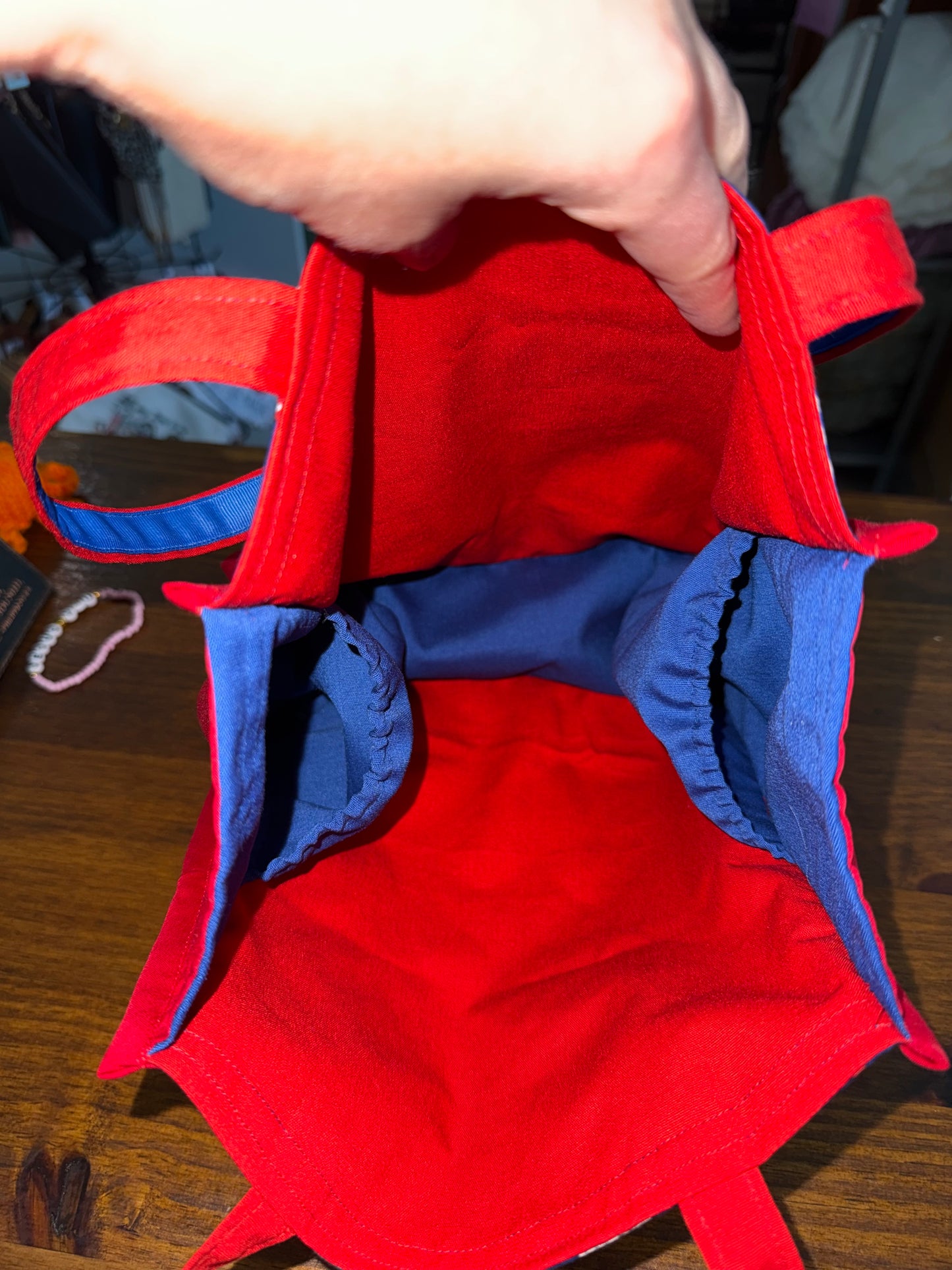 The Hope Chest Red, White, and Blue Star “Estelle” Bag