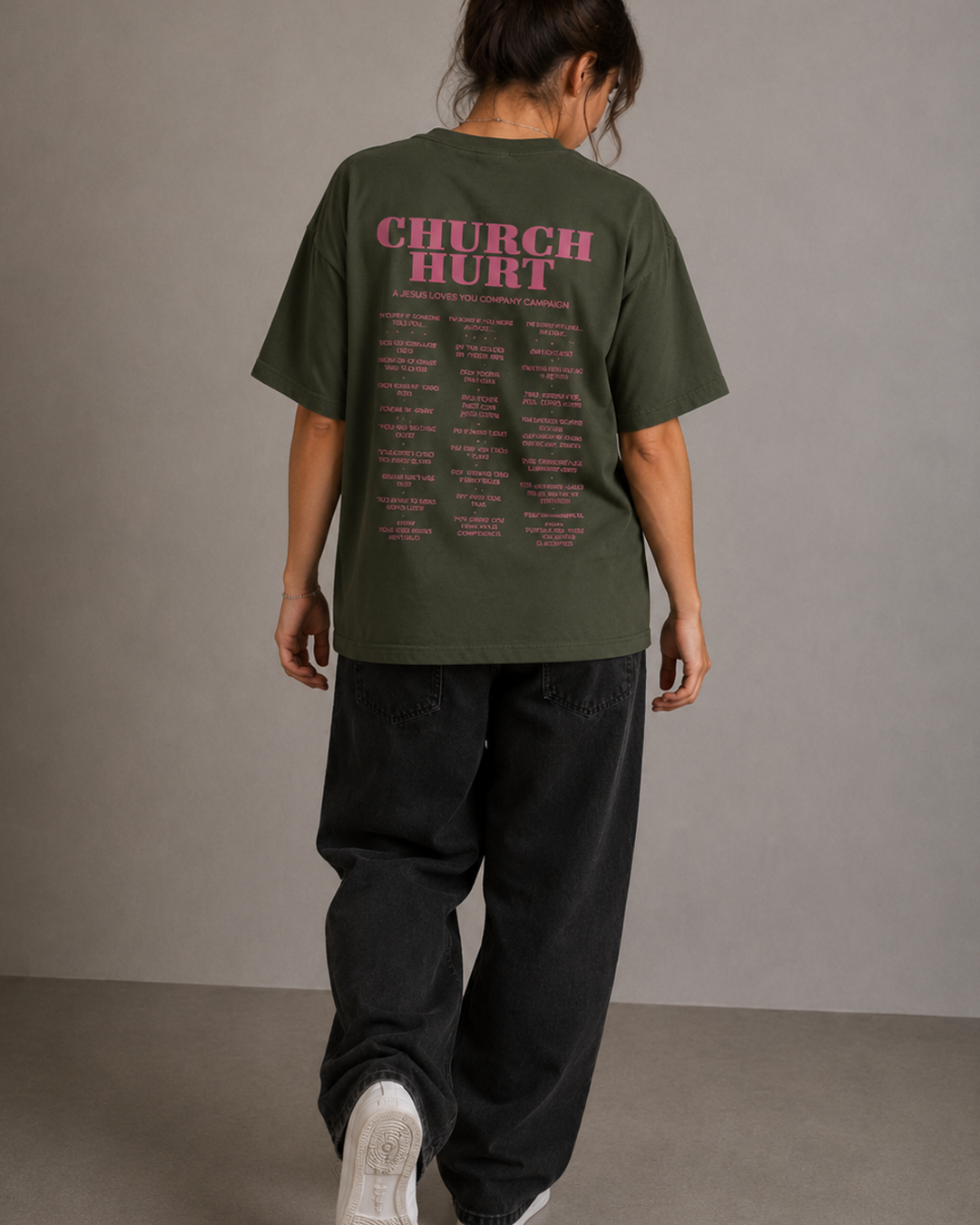 "Church Hurt Collection" Statement Tee