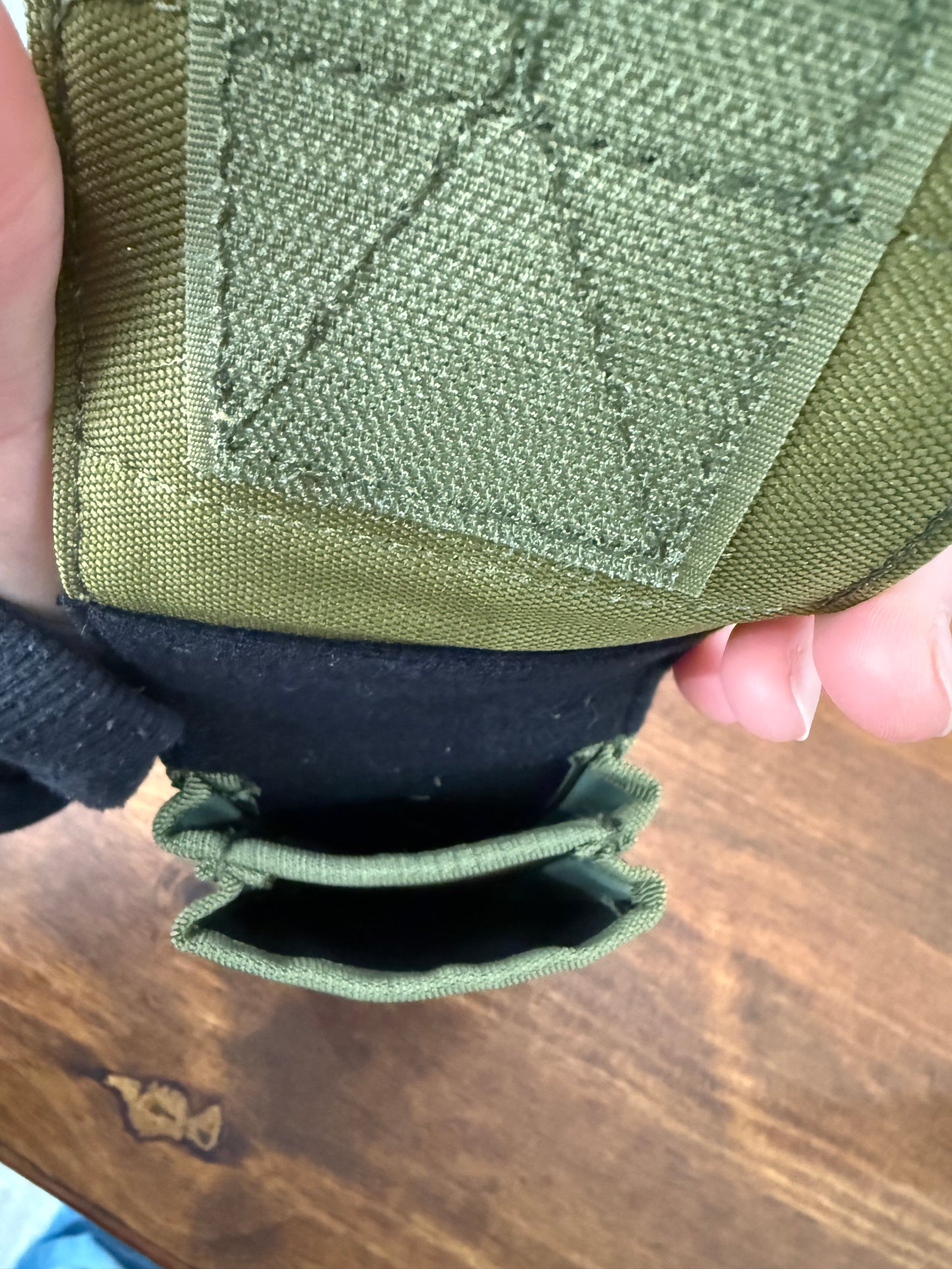 Men’s Double Pocket Molle Belt Pouch