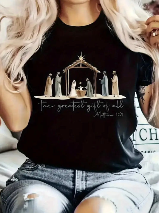 “Greatest Gift of All” Cotton T-Shirt