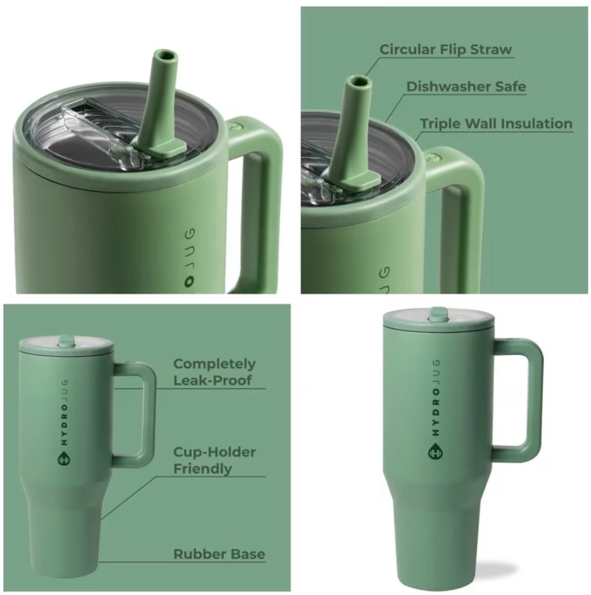 HydroJug Traveler Tumbler 40oz