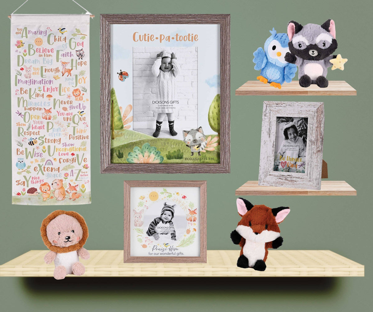 Kids A To Z Wall Hanging Canvas