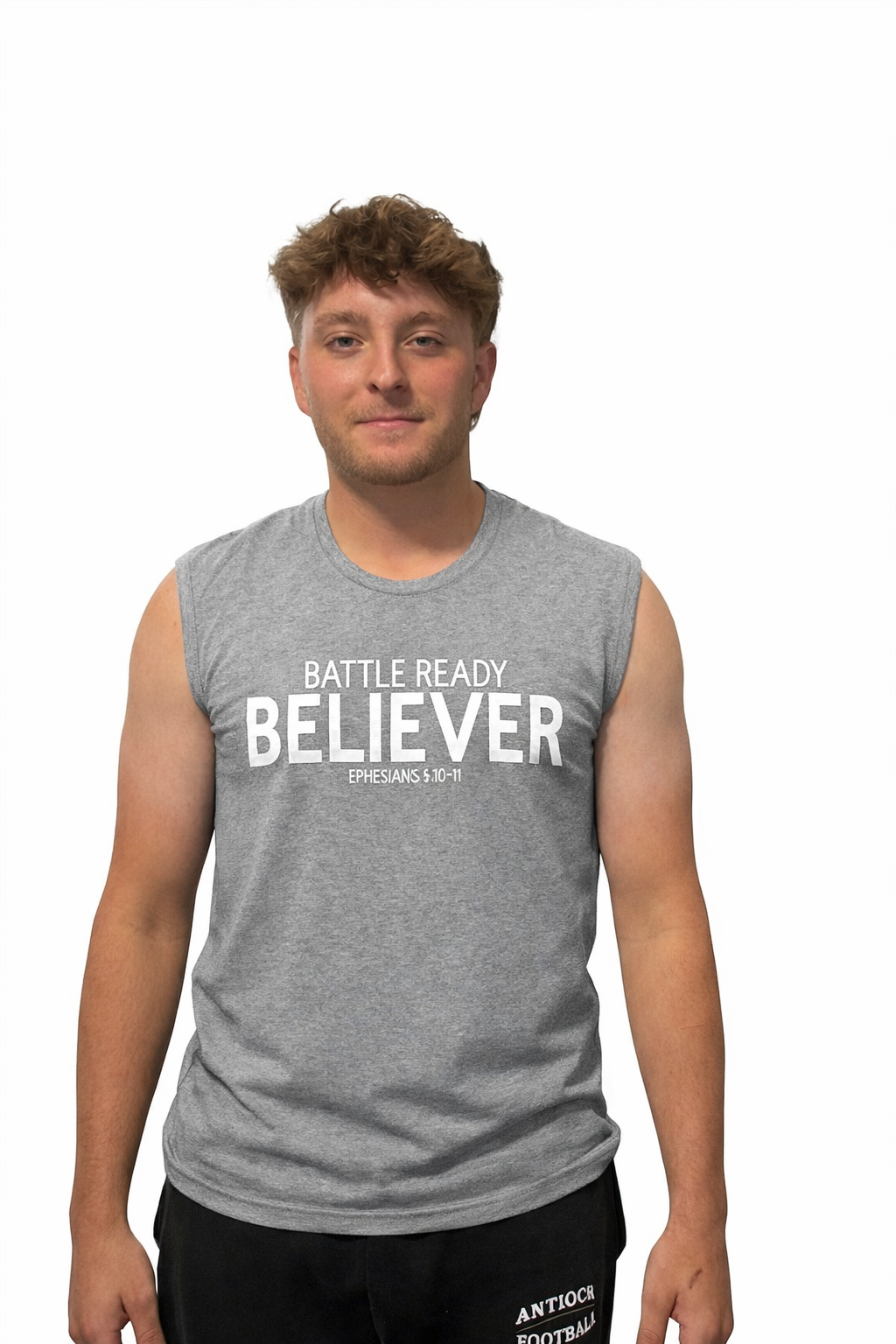 Battle Ready Believer Muscle Tee