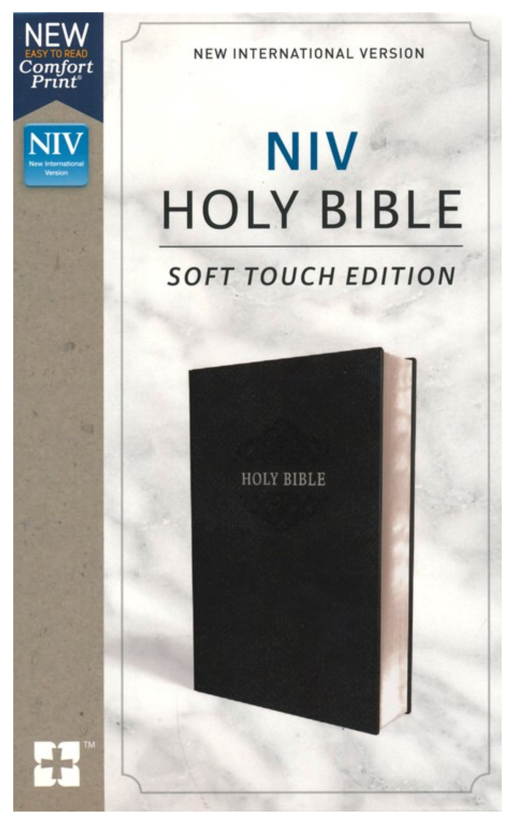 NIV Holy Bible-Vegan Leather-Black
