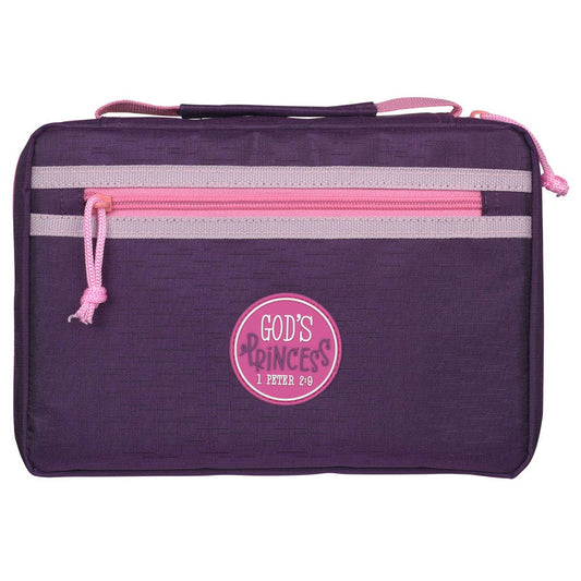 Bible Cover Fashion Pink/Purple God's Princess 1 Peter 2:9 M