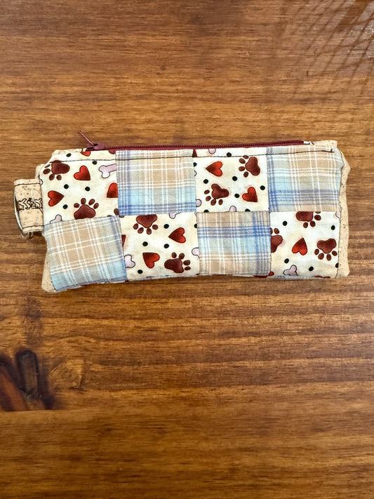 The Hope Chest-Small Dog Print Accessory Bag