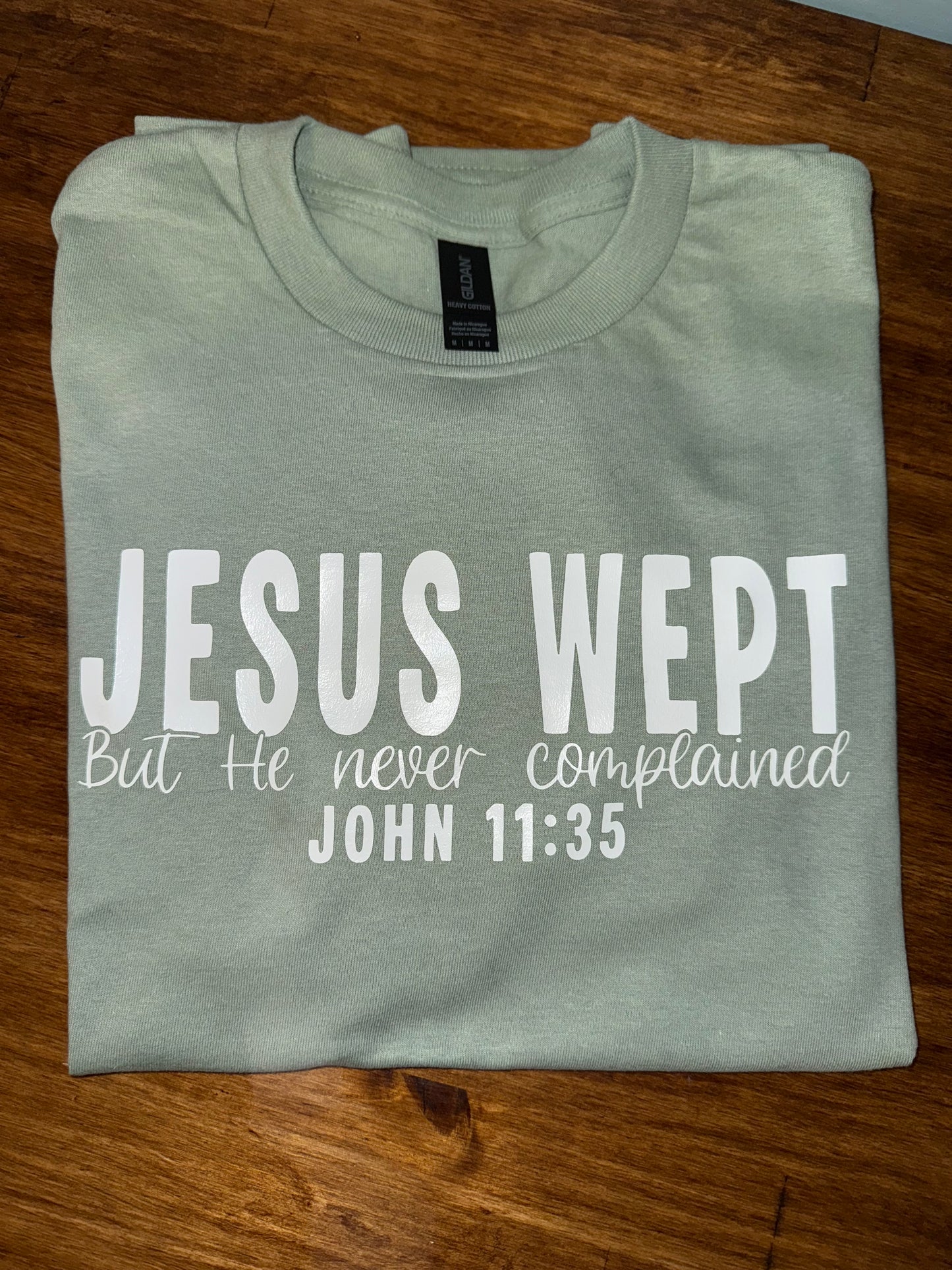 Jesus Wept T-Shirt