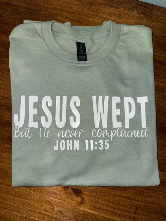 Jesus Wept T-Shirt