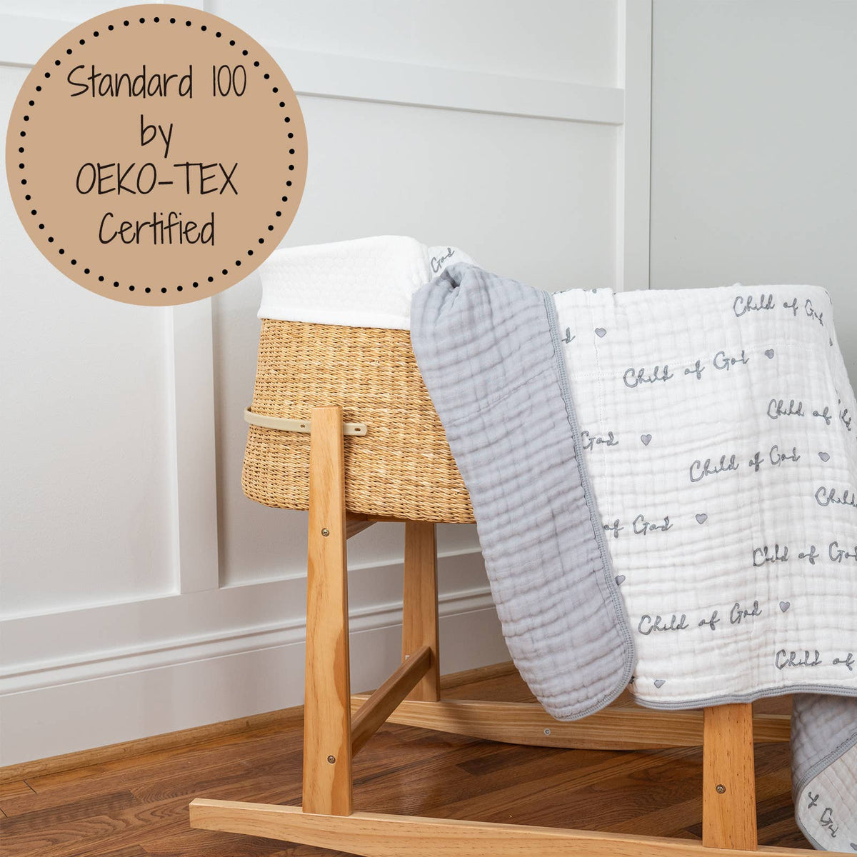 Child Of God Baby Toddler Muslin Quilt