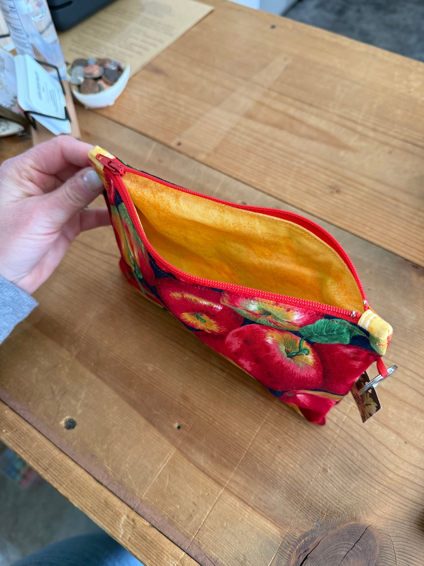 Three Sisters Shenanigans Hand Sewn Apple Accessory Bag