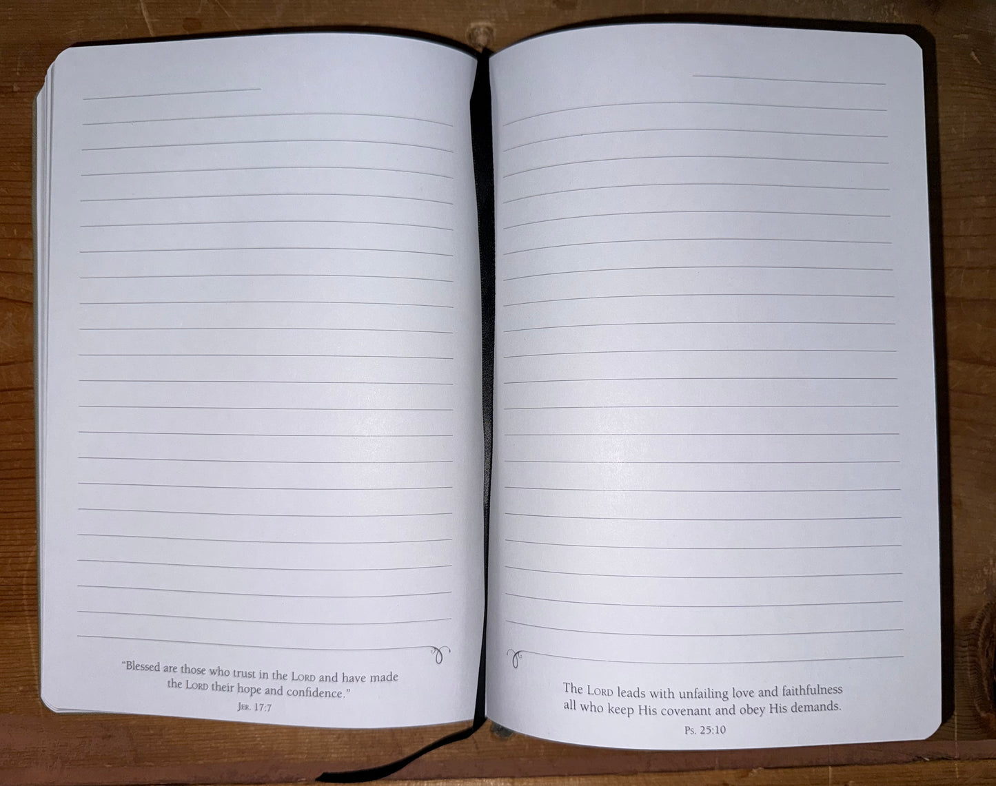 “Trust in the Lord” Journal