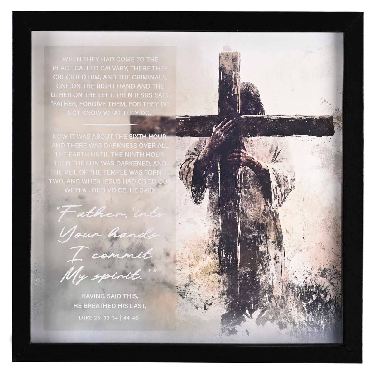 Framed Wall Art The Place Called Calvary