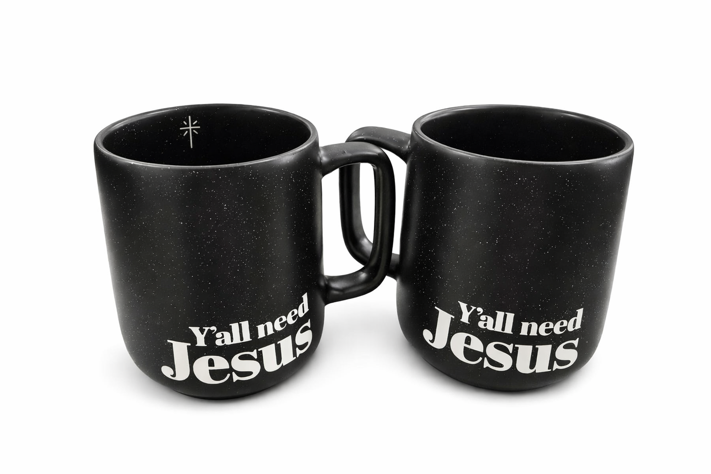 Y’all Need Jesus Speckled Ceramic Mug