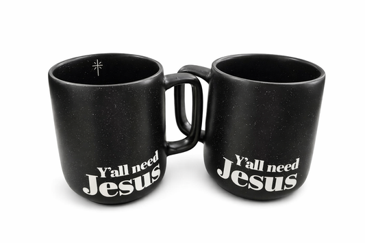 Y’all Need Jesus Speckled Ceramic Mug