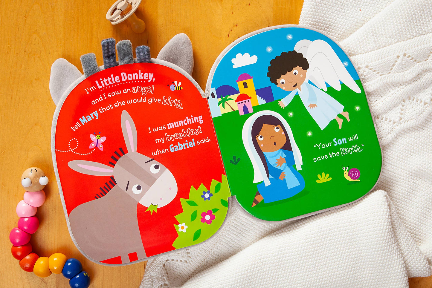 Squish and Snugg: Small Donkey (Plush Board Book)