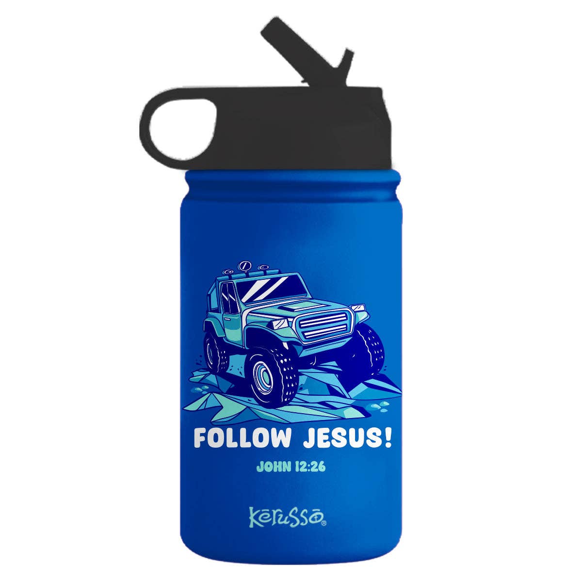 12 oz Follow Jesus Sport Bottle