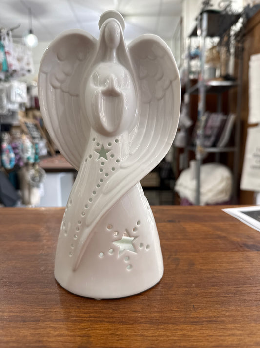 Ceramic Angel Tea Light Candle Holder