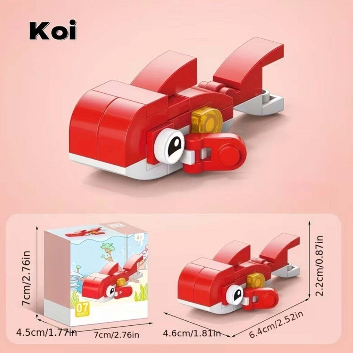 Kids Sea Animal Building Block Sets