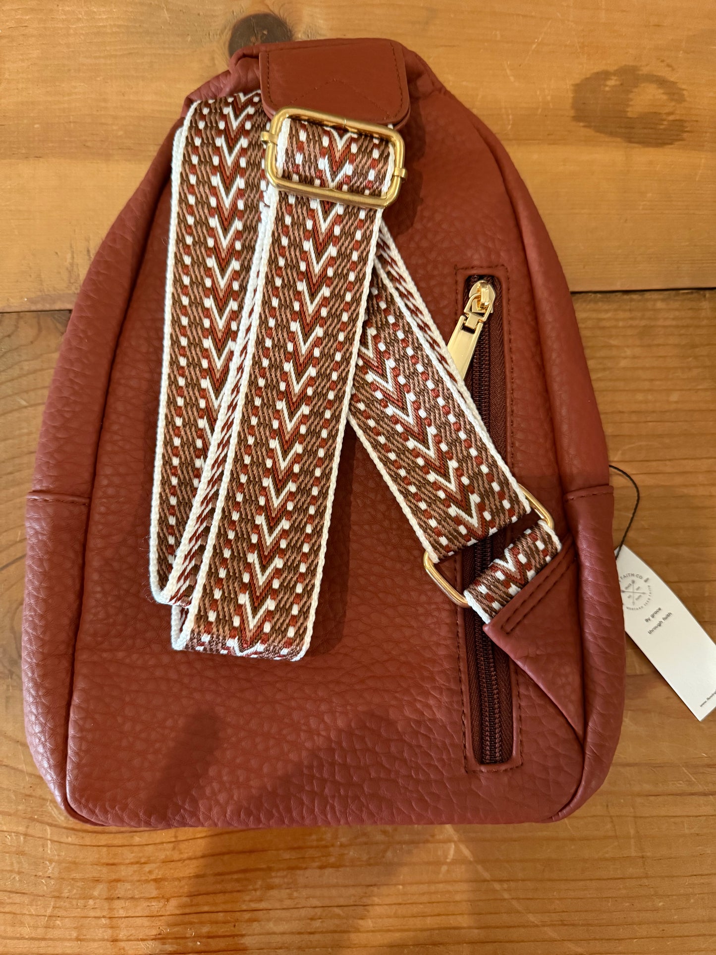 Vegan Leather Crossbody Sling Bags