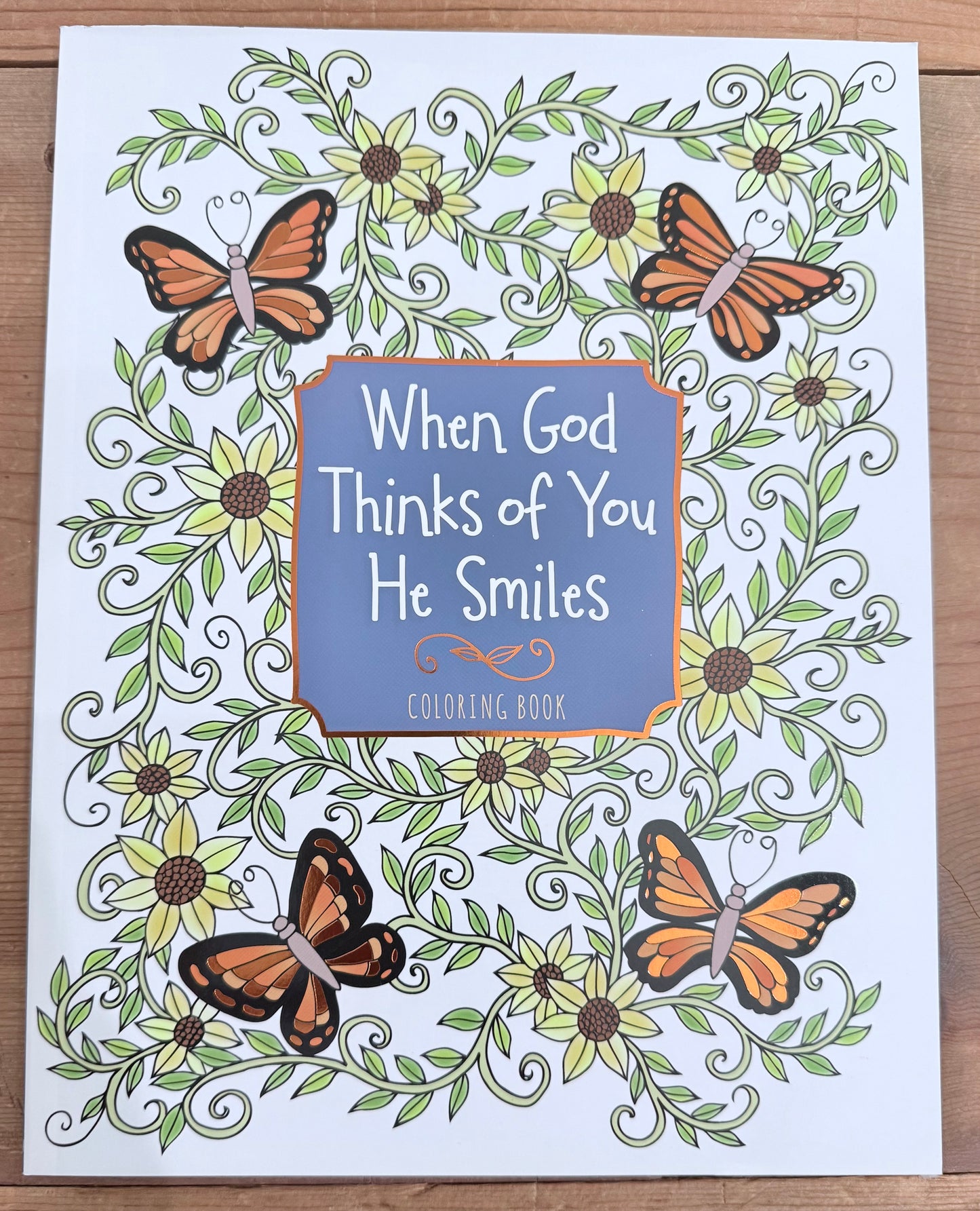 When God Thinks of You Coloring Book