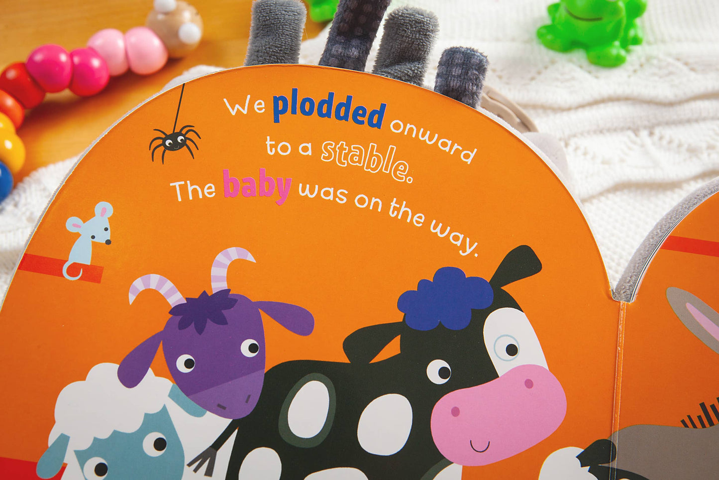 Squish and Snugg: Small Donkey (Plush Board Book)