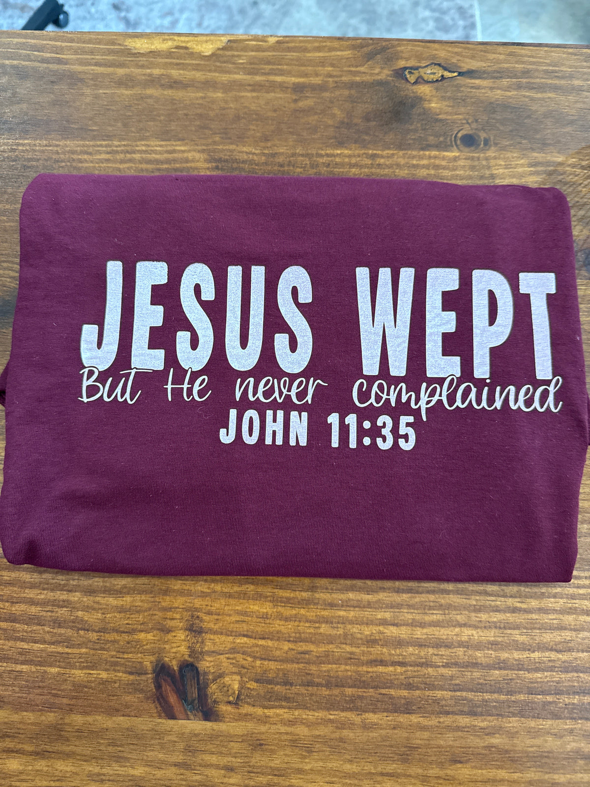 Jesus Wept T-Shirt