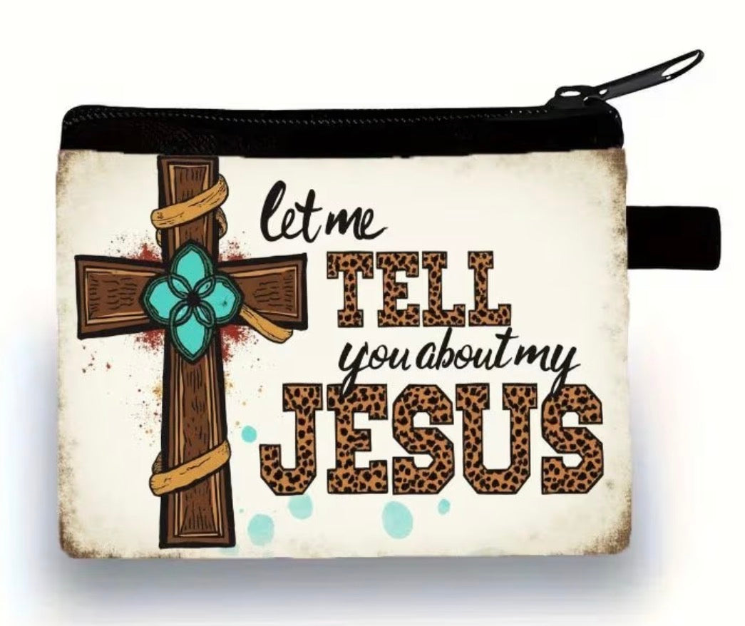 Cute Bible Verse Coin Purse