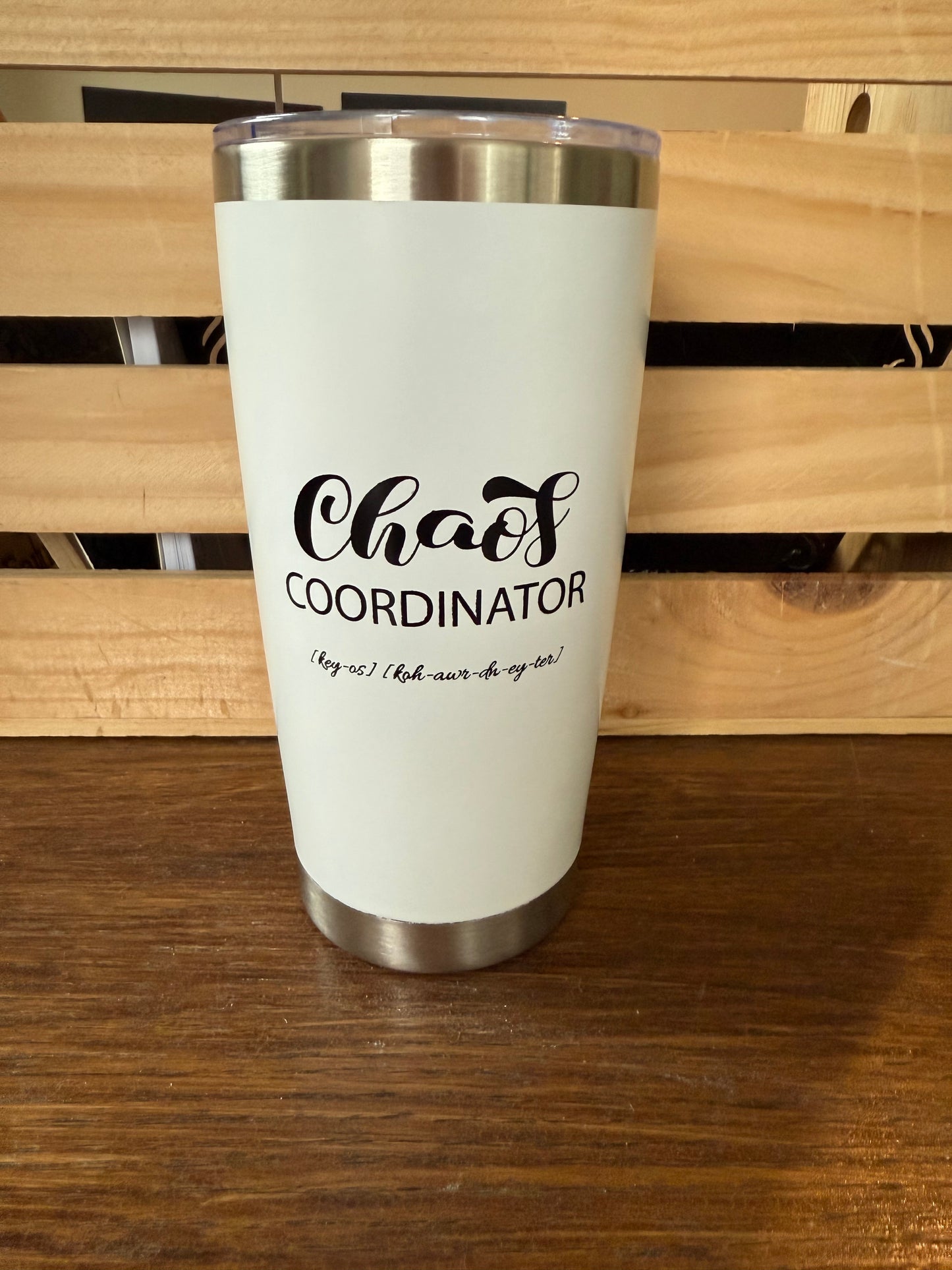 Chaos Coordinator Tumbler