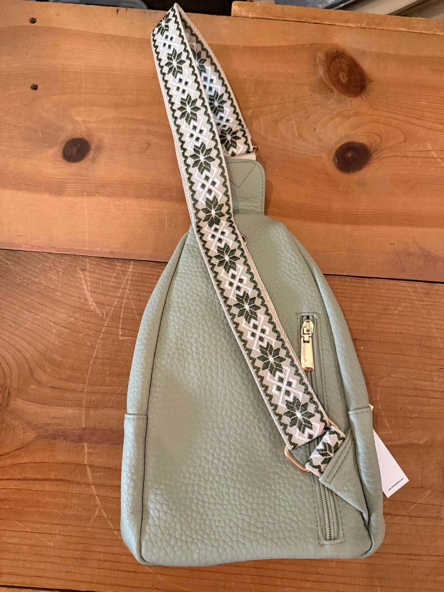 Vegan Leather Crossbody Sling Bags