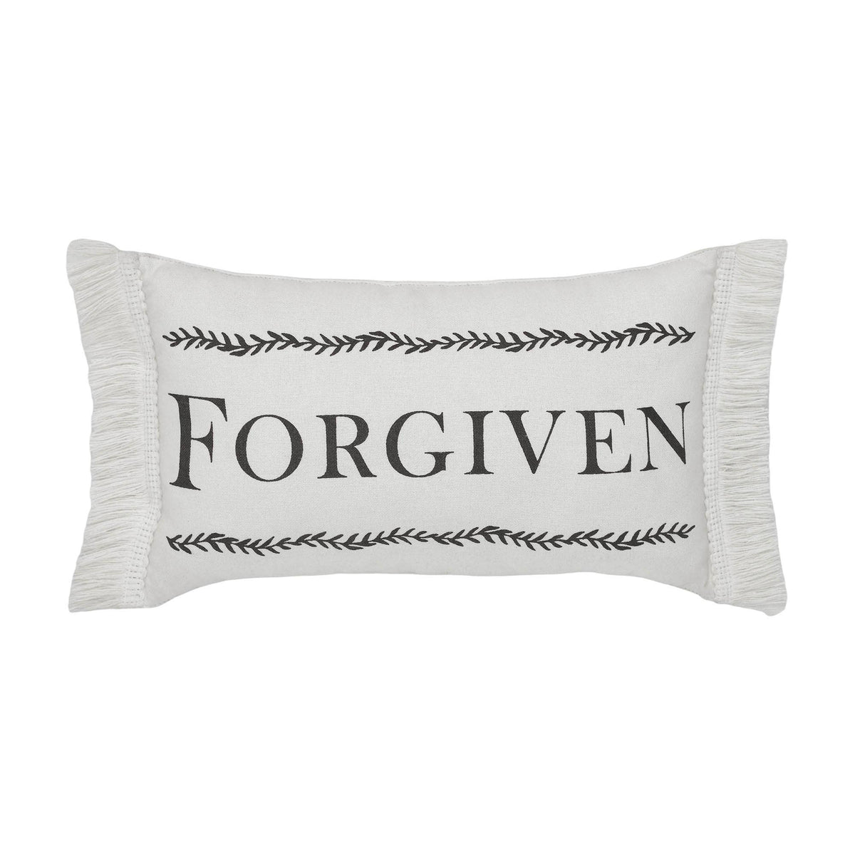Risen Forgiven Throw Pillow 7x13