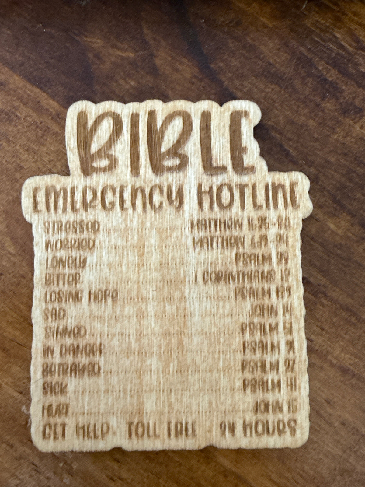 Bible Hotline Magnet