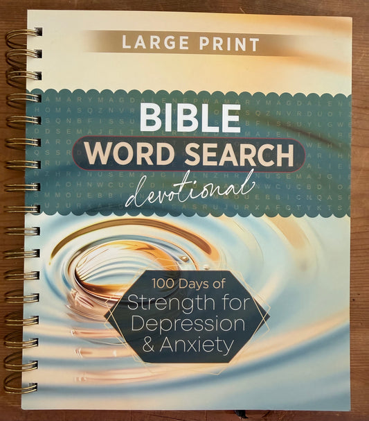 Strength for Depression and Anxiety Word Search Devotional
