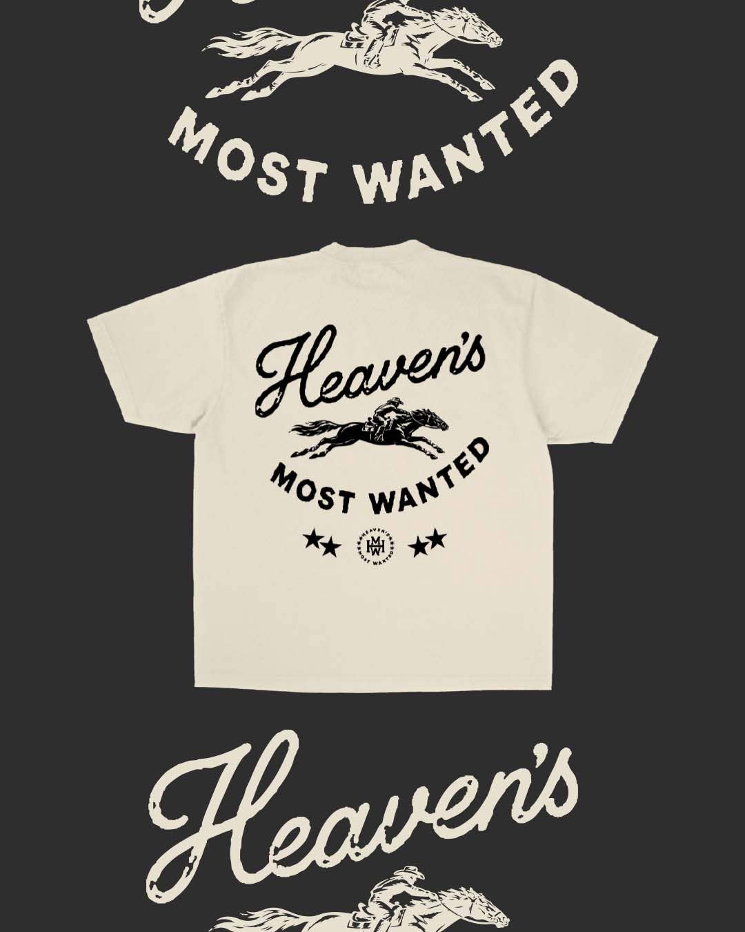 "Heaven's Most Wanted" Tee