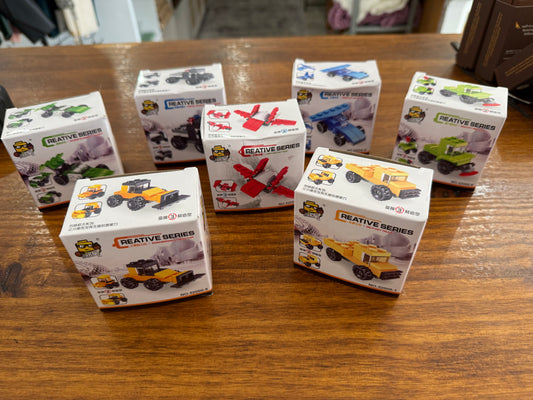 Kids Vehicle Building Block Sets