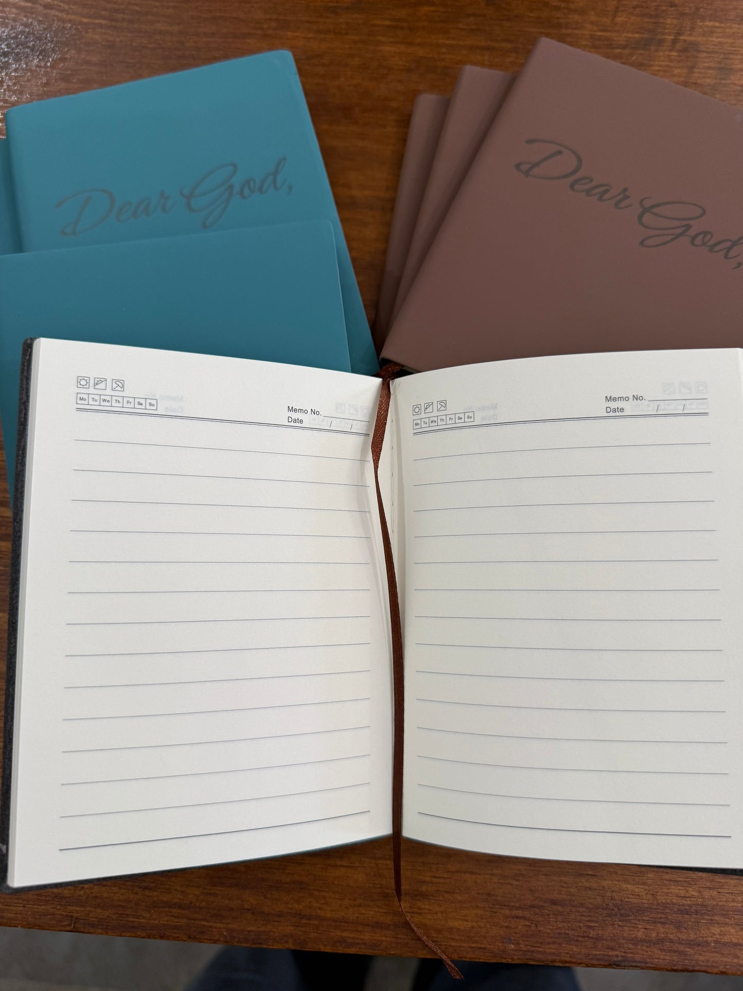 “Dear God,” Small Engraved Journal