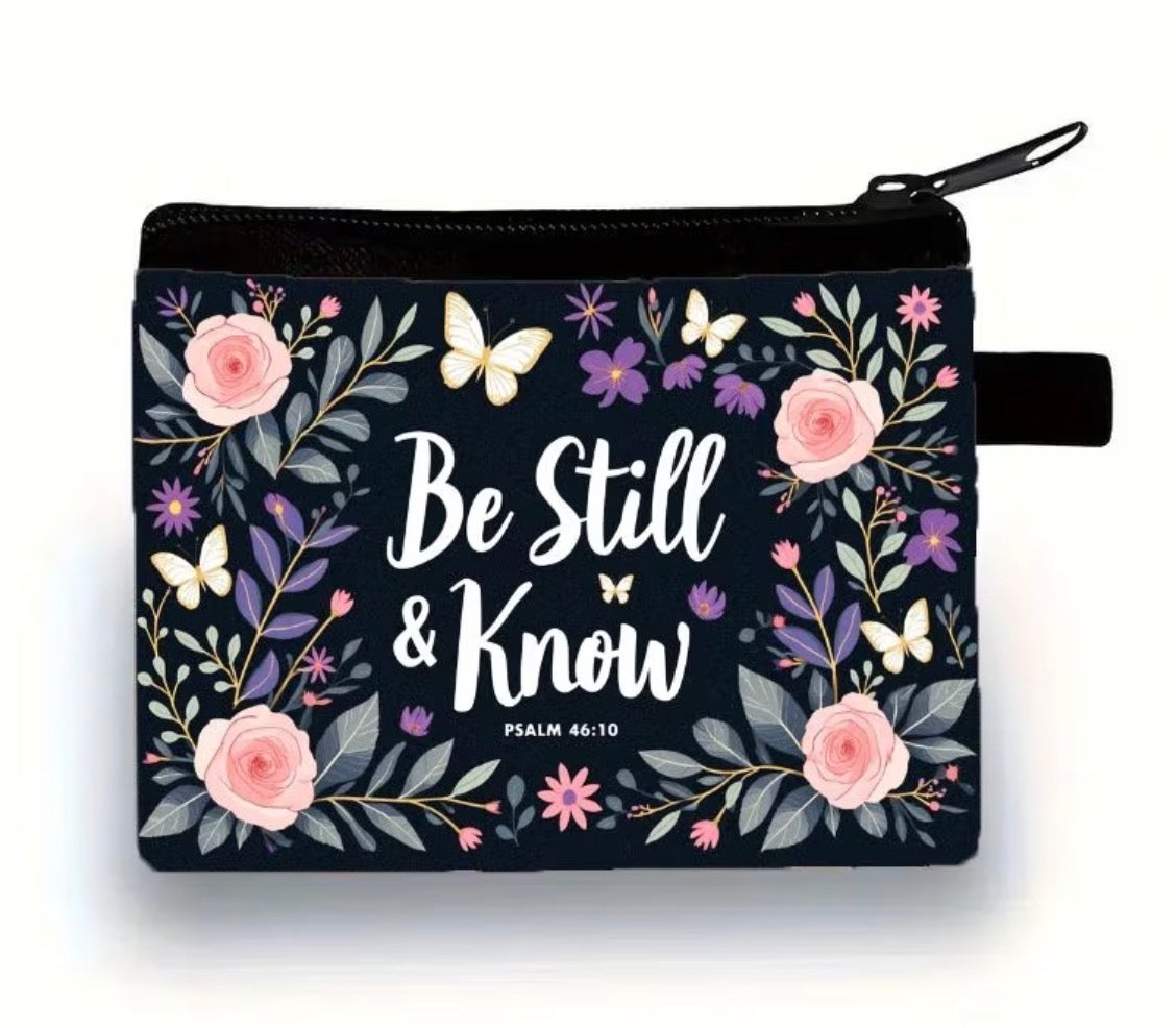Cute Bible Verse Coin Purse