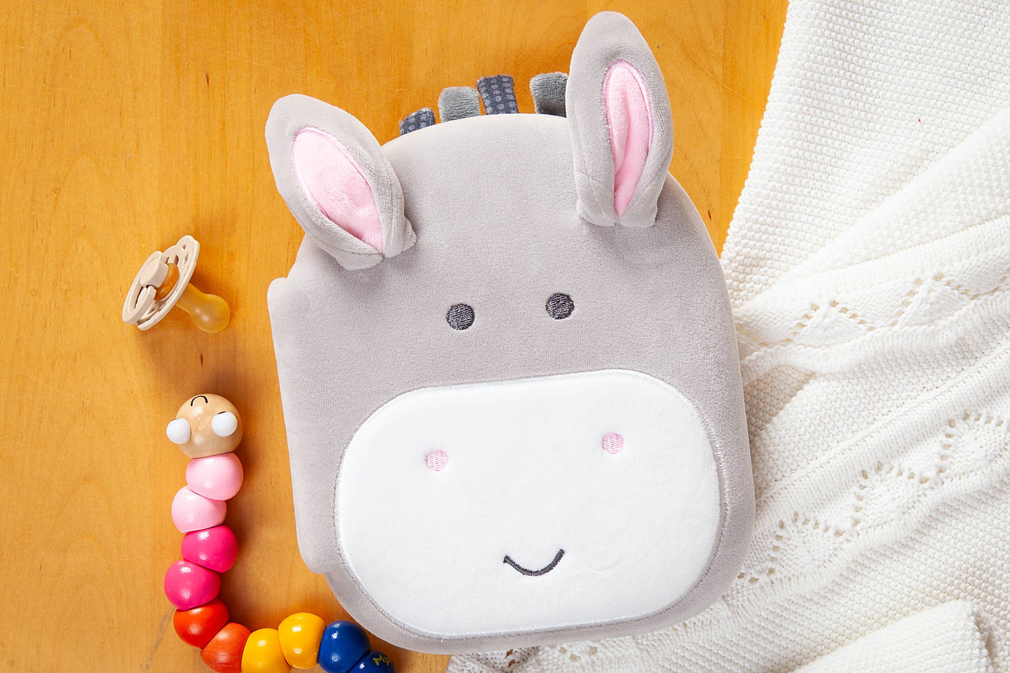 Squish and Snugg: Small Donkey (Plush Board Book)
